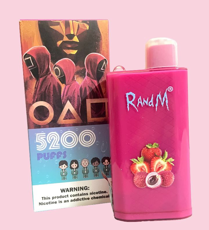 RandM SQUID BOX VAPE 5200 PUFFS