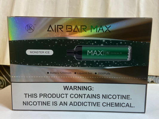 AIR BAR MAX MONSTER ICE – 2000 PUFF